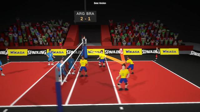 Image for the game Spikair Volleyball