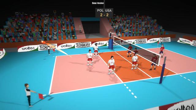Image for the game Spikair Volleyball