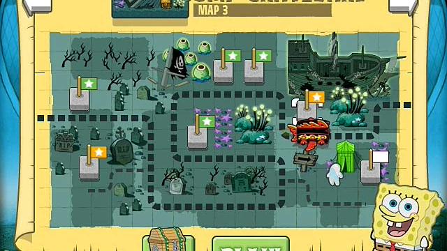 Image for the game SpongeBob's Atlantis SquarePantis SquareOff