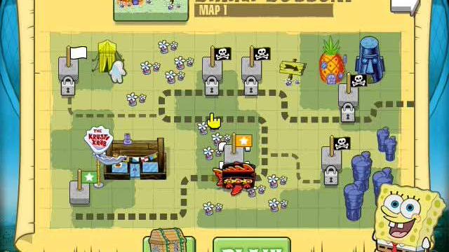 Image for the game SpongeBob's Atlantis SquarePantis SquareOff