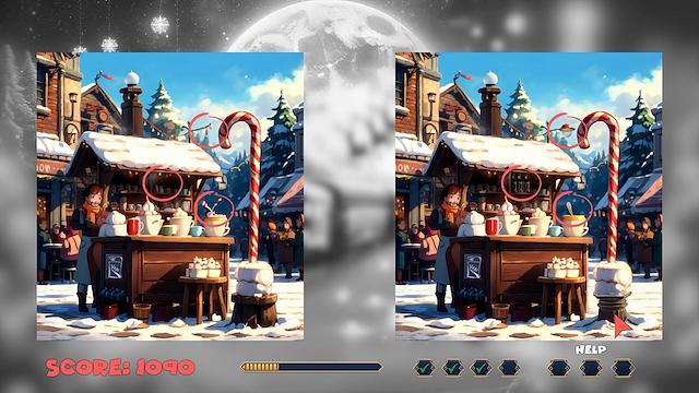 Image for the game Spot The Difference: Christmas Edition