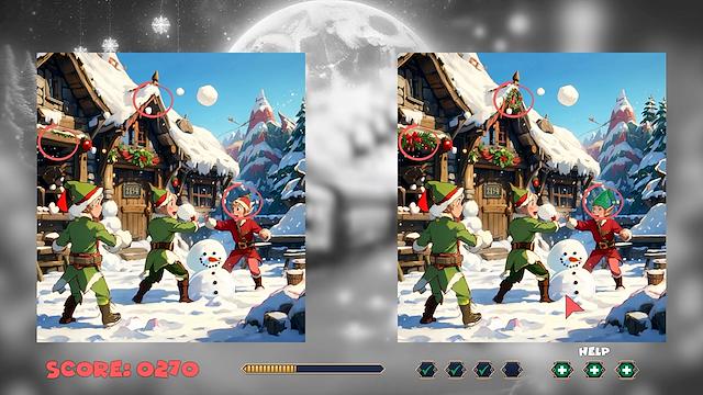 Image for the game Spot The Difference: Christmas Edition