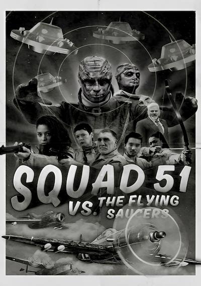Cover image for the game Squad 51 vs. the Flying Saucers