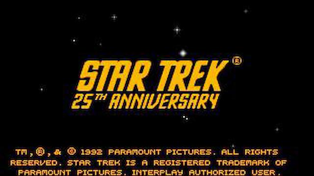 Image for the game Star Trek: 25th Anniversary