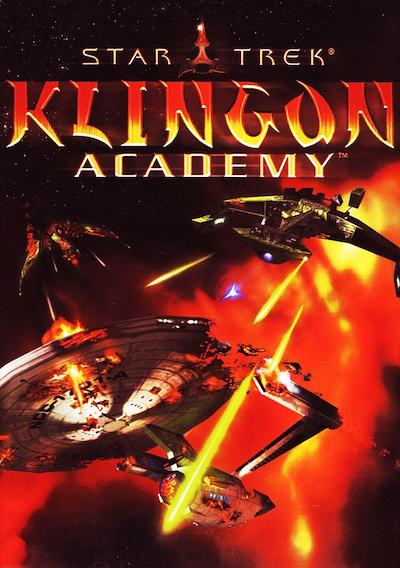 Cover image for the game Star Trek: Klingon Academy