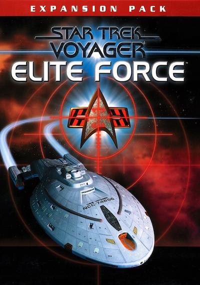 Cover image for the game Star Trek: Voyager - Elite Force Expansion Pack