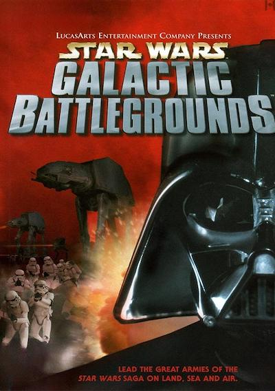 Cover image for the game Star Wars: Galactic Battlegrounds
