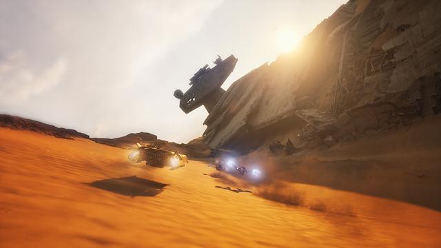 Image for the game Star Wars: Galactic Racer