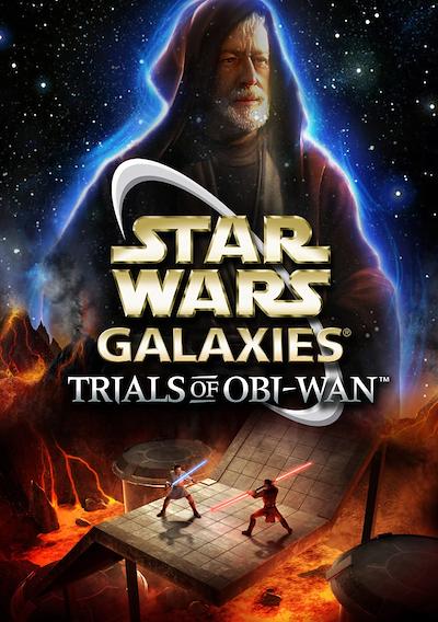 Cover image for the game Star Wars Galaxies: Trials of Obi-Wan
