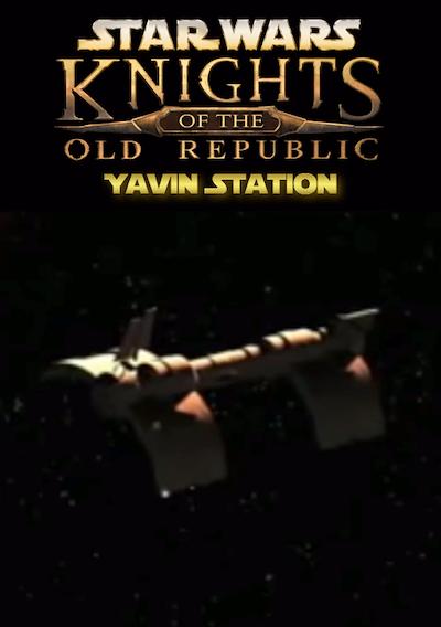 Cover image for the game Star Wars: Knights of the Old Republic - Yavin Station