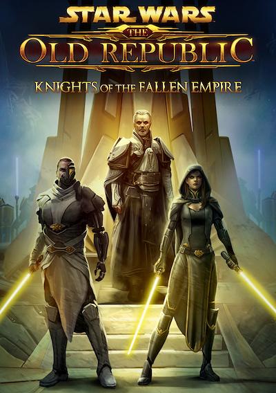 Cover image for the game Star Wars: The Old Republic - Knights of the Fallen Empire