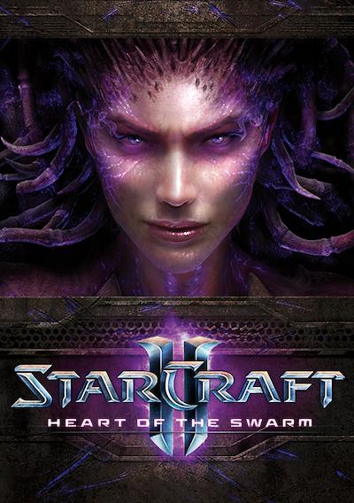 Cover image for the game StarCraft II: Heart of the Swarm