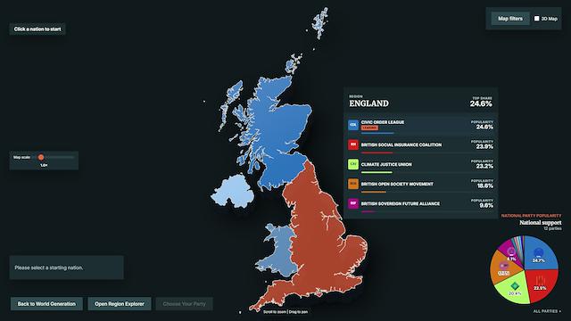 Image for the game StateOS: The Political Sandbox
