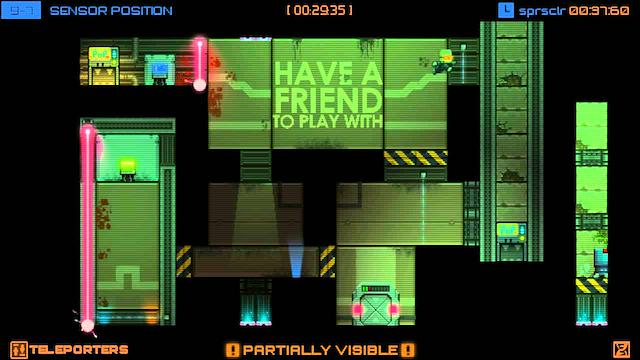 Image for the game Stealth Bastard Deluxe: The Teleporter Chambers