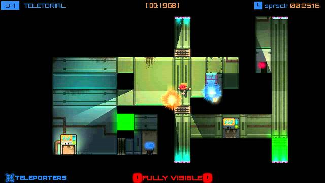 Image for the game Stealth Bastard Deluxe: The Teleporter Chambers