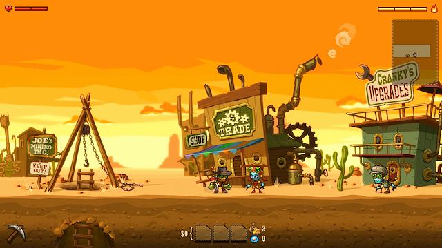 Image for the game SteamWorld Dig
