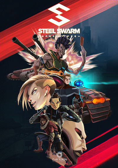 Cover image for the game Steel Swarm: Apocalypse