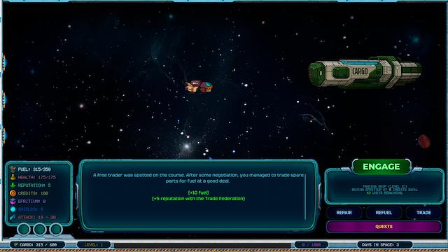 Image for the game Stellar Freight: Echoes of the Void