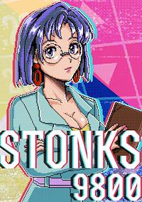 Cover image for the game Stonks-9800: Stock Market Simulator