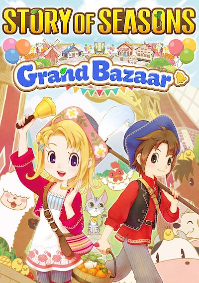 Cover image for the game Story of Seasons: Grand Bazaar