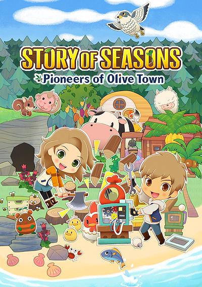 Cover image for the game Story of Seasons: Pioneers of Olive Town
