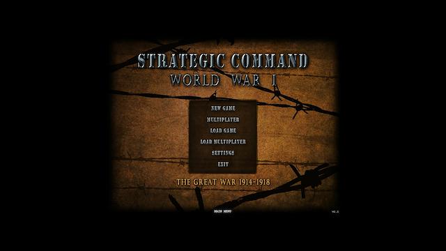 Image for the game Strategic Command Classic: WWI