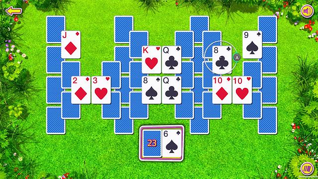 Image for the game Summer Tri-Peaks Solitaire