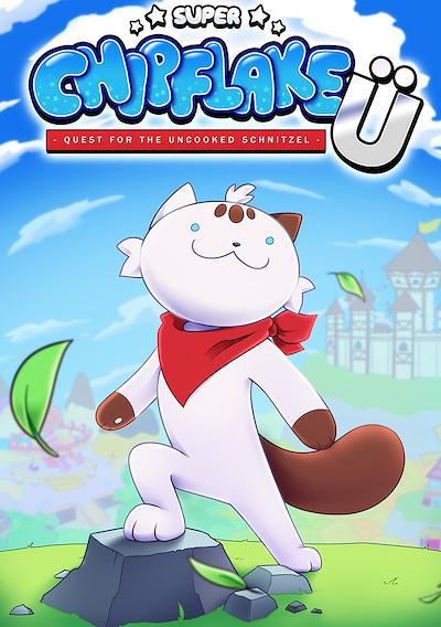 Cover image for the game Super Chipflake Ü: Quest for the Uncooked Schnitzel