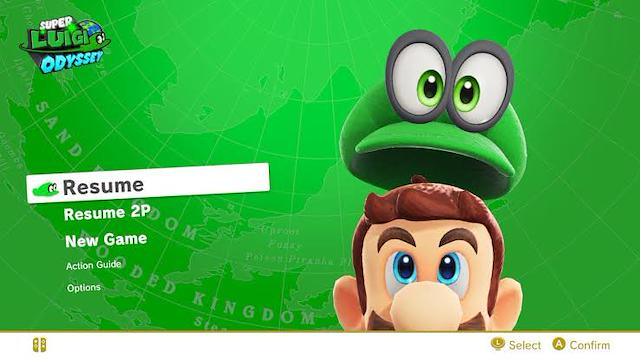 Image for the game Super Luigi Odyssey