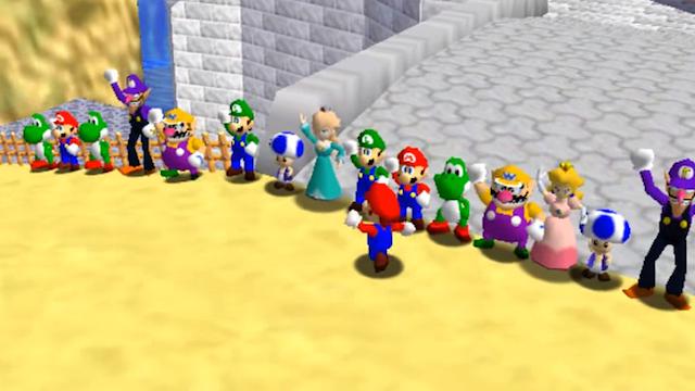 Image for the game Super Mario 64 Online