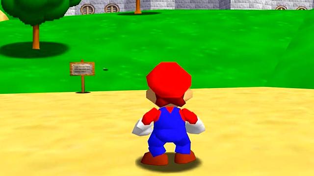 Image for the game Super Mario 64 Port