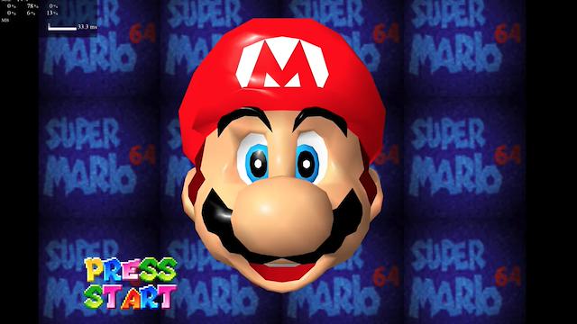 Image for the game Super Mario 64 Port