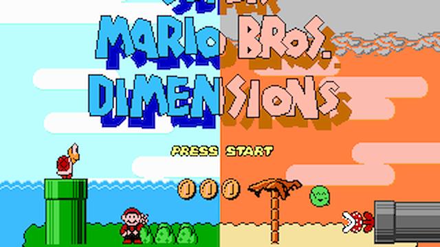 Image for the game Super Mario Bros. Dimensions