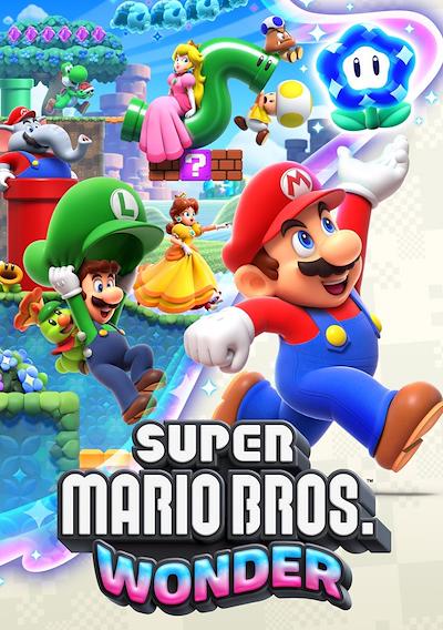 Cover image for the game Super Mario Bros. Wonder