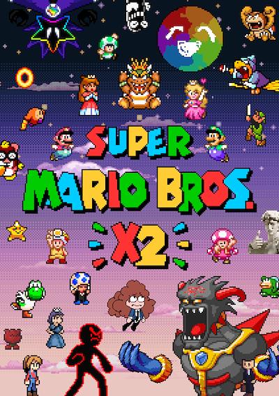 Cover image for the game Super Mario Bros. X2
