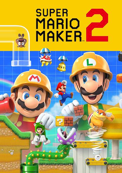Cover image for the game Super Mario Maker 2