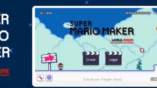 Image for the game Super Mario Maker: World Engine
