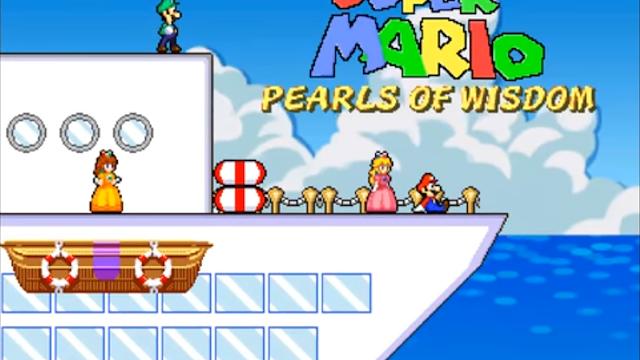 Image for the game Super Mario Pearls of Wisdom