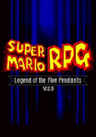 Cover image for the game Super Mario RPG: Legend of the Five Pendants