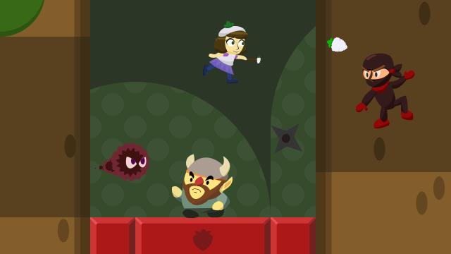 Image for the game Super Radish Witch