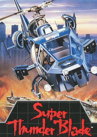 Cover image for the game Super Thunder Blade