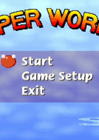 Cover image for the game Super Worms