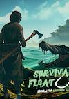 Cover image for the game Survival Float Simulator: Crocodile Waters Craft, Raft, Build