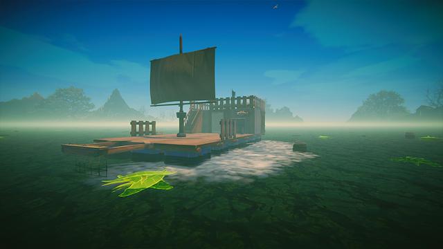 Image for the game Survival Float Simulator: Crocodile Waters Craft, Raft, Build