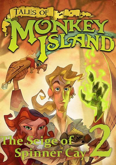 Cover image for the game Tales of Monkey Island: Chapter 2 - The Siege of Spinner Cay