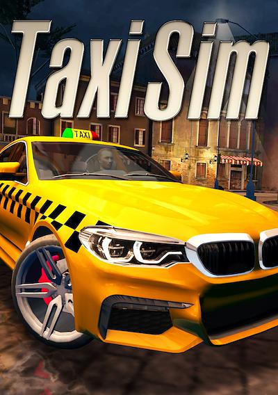 Cover image for the game Taxi Sim 2020