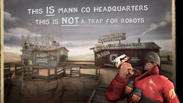Image for the game Team Fortress 2: Mann vs. Machine