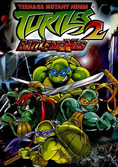 Cover image for the game Teenage Mutant Ninja Turtles 2: Battle Nexus