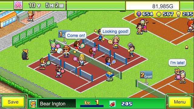 Image for the game Tennis Club Story