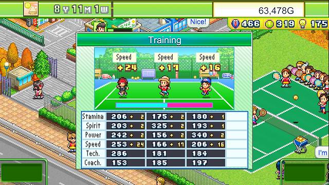 Image for the game Tennis Club Story